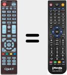 Comandament a distància substitut de LE32T1239E