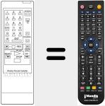 Comandament a dist&agrave;ncia substitut de RC117