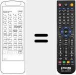 Comandament a distància substitut de RC37