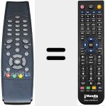 Comandament a dist&agrave;ncia substitut de RC39800R00-08