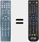 Comandament a dist&agrave;ncia substitut de RC00067