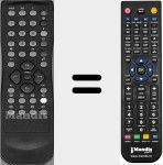 Comandament a dist&agrave;ncia substitut de RC112370200