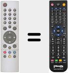 Comandament a dist&agrave;ncia substitut de RC1240 2440