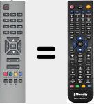 Comandament a dist&agrave;ncia substitut de RC 1241 (08000923)