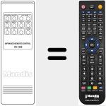 Comandament a distància substitut de RC1409