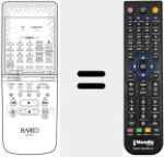 Comandament a dist&agrave;ncia substitut de RC143N