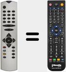 Comandament a dist&agrave;ncia substitut de RC1543