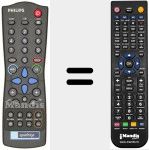 Comandament a dist&agrave;ncia substitut de RC2884 00