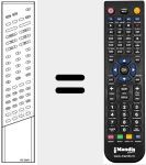 Comandament a dist&agrave;ncia substitut de RC3002
