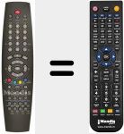 Comandament a dist&agrave;ncia substitut de RC5011