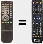 Comandament a dist&agrave;ncia substitut de RC514A