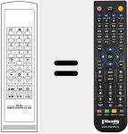 Comandament a dist&agrave;ncia substitut de RC5420