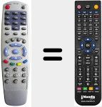 Comandament a dist&agrave;ncia substitut de RC 5R