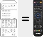 Comandament a dist&agrave;ncia substitut de RC7703
