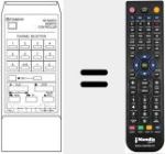 Comandament a dist&agrave;ncia substitut de RC81