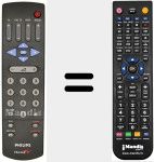 Comandament a dist&agrave;ncia substitut de RC8611 01