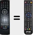 Comandament a dist&agrave;ncia substitut de SS9885