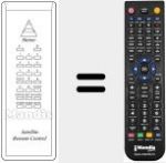 Comandament a distància substitut de REMCON694