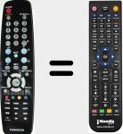 Comandament a dist&agrave;ncia substitut de TM96B (BN5900686A)