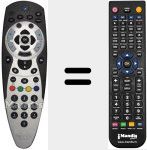 Comandament a dist&agrave;ncia substitut de MF5900301A