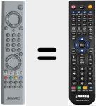 Comandament a dist&agrave;ncia substitut de V20143026