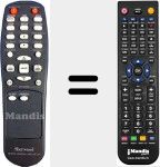 Comandament a dist&agrave;ncia substitut de RC119-1