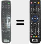 Comandament a dist&agrave;ncia substitut de RMT-V 407 C (147727511)