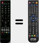 Comandament a dist&agrave;ncia substitut de RCTFG027 (I14000000539)