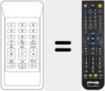 Comandament a dist&agrave;ncia substitut de TC556