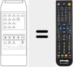 Comandament a distància substitut de REMCON383