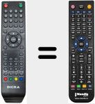 Comandament a dist&agrave;ncia substitut de REMCON1257