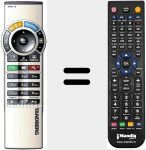 Comandament a dist&agrave;ncia substitut de TRC3