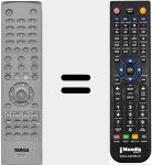 Comandament a dist&agrave;ncia substitut de R3010