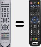 Comandament a dist&agrave;ncia substitut de RC6182