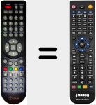 Comandament a dist&agrave;ncia substitut de Tokai003