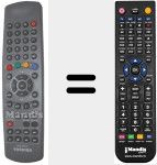 Comandament a dist&agrave;ncia substitut de TWD50127 (TW50127)