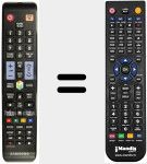 Comandament a dist&agrave;ncia substitut de REMCON935