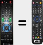 Comandament a dist&agrave;ncia substitut de ICube1500