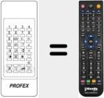 Comandament a dist&agrave;ncia substitut de REMCON1137