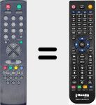 Comandament a dist&agrave;ncia substitut de RC 2040 (00003711)