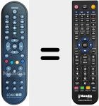 Comandament a distància substitut de 3139 238 17801