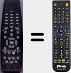 Comandament a dist&agrave;ncia substitut de ICAN2000T