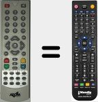 Comandament a dist&agrave;ncia substitut de DT56CHP