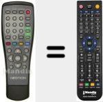 Comandament a dist&agrave;ncia substitut de REMCON665