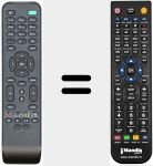 Comandament a dist&agrave;ncia substitut de REMCON038