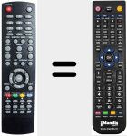 Comandament a dist&agrave;ncia substitut de REMCON884