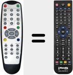 Comandament a dist&agrave;ncia substitut de SD-200