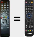 Comandament a dist&agrave;ncia substitut de SD3700