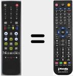 Comandament a dist&agrave;ncia substitut de RC662