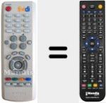 Comandament a dist&agrave;ncia substitut de MF5900292A